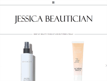 Tablet Screenshot of jessicabeautician.co.uk